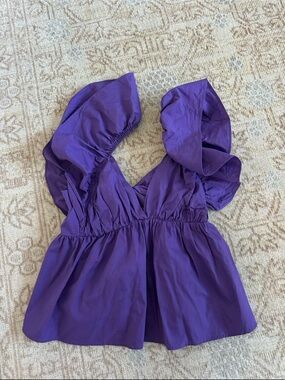 Day + Moon Purple Top